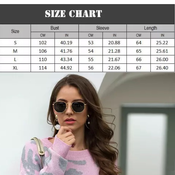 One Small Left Fashion Leopard Sweater - Picture 3 of 3